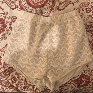 Sabo skirt crochet loose shorts